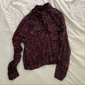 All saints button up blouse excellent condition